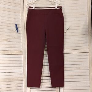 Van Heusen Maroon Stretch Pants